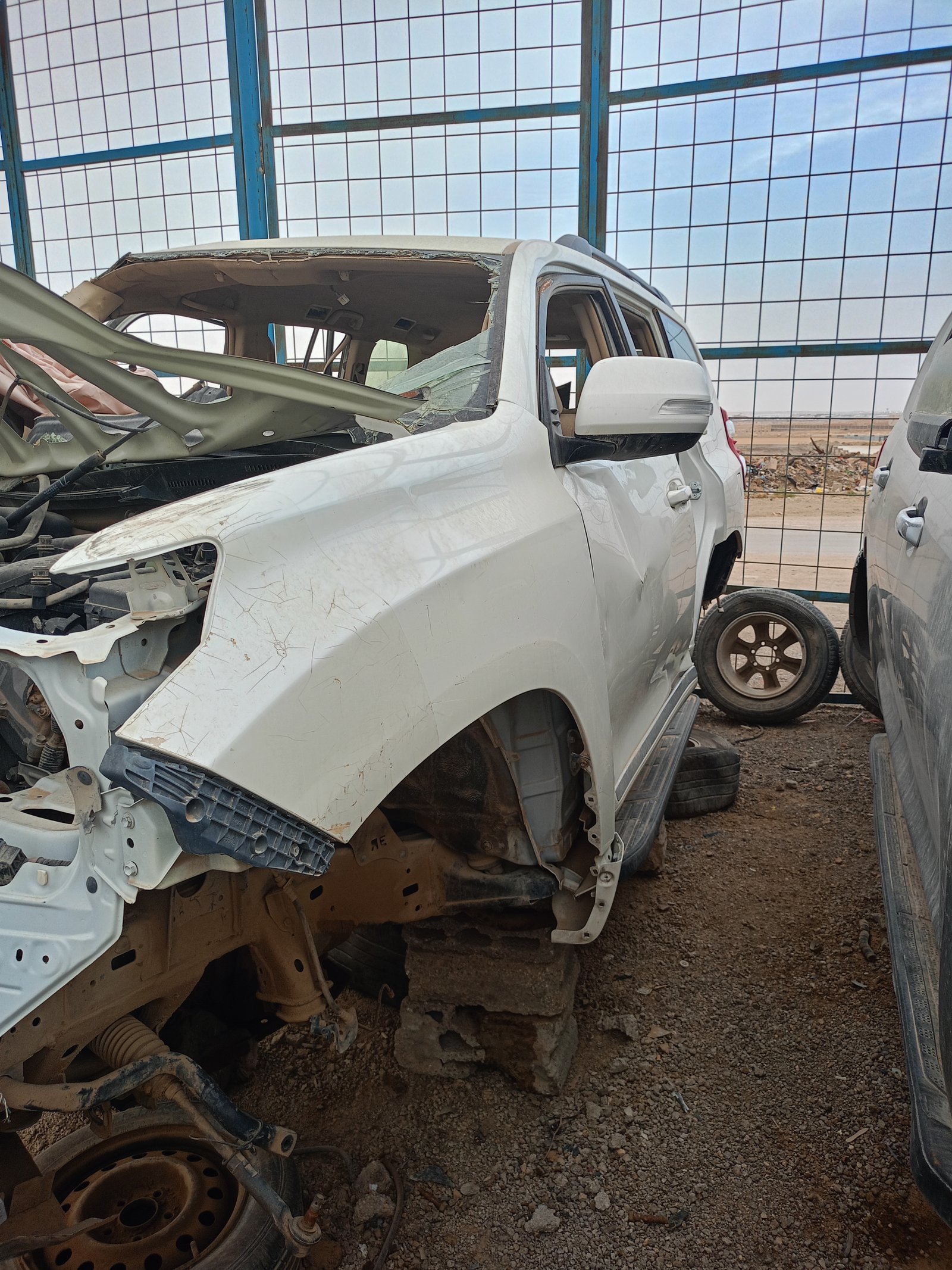 مكينة جيب برادو موديل من 2004/ 2020 ست سرديل سايفن تحت